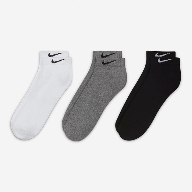 ナイキ 靴下 3足組 ソックス NIKE エブリデイ クッション ローソックス ...