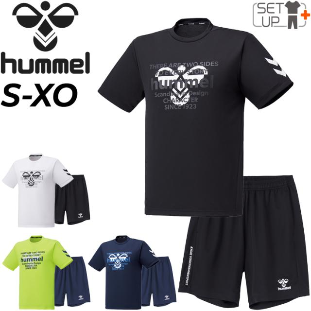 トレーニングウェア 上下 メンズ セットアップ/ヒュンメル hummel ミッドサマー 半袖Tシャツ ハーフパンツ/トレーニング スポーツウェア ジム ランニング ジョギング 男性 機能性ウェア 夏 上下組/ HAP1157-HAP1157Pの通販は