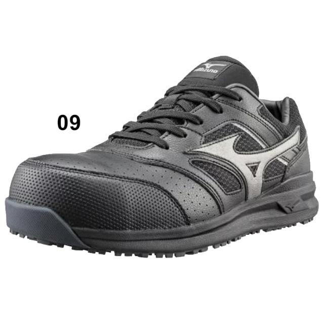 ワーキングシューズ メンズ 作業靴 くつ クツ 3E相当 シューズ/ミズノ MIZUNO オールマイティ LS2 11L ひも靴タイプ プロスニーカー/ゴム底(耐油性) 衝撃吸収 耐滑 JSAA A種 人工皮革製/F1GA2100 ワーキングシューズ メンズ 作業靴 くつ クツ 3E相当 シューズ/ミズノ