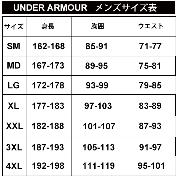 アンダーアーマー トレーニングタイツ LG きつい