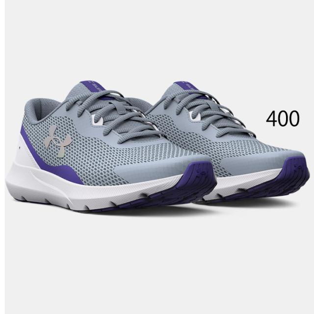 アンダーアーマー ジュニア スニーカー 女の子 ひも靴 Under Armour Uaサージ3 22 5 24 5cm D相当 子供靴 キッズ 子ども スポーツ 運動靴の通販はau Pay マーケット Apworld