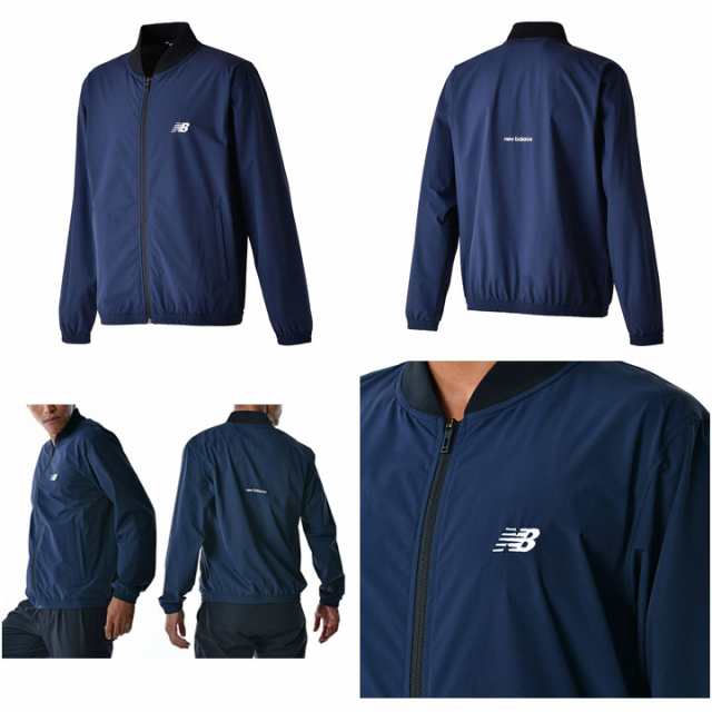 ブルゾン ウィンドブレーカー メンズ アウター/ニューバランス Newbalance ボンバージャケット/防風 スポーツウェア トレーニング ジム  の通販はau PAY マーケット - APWORLD