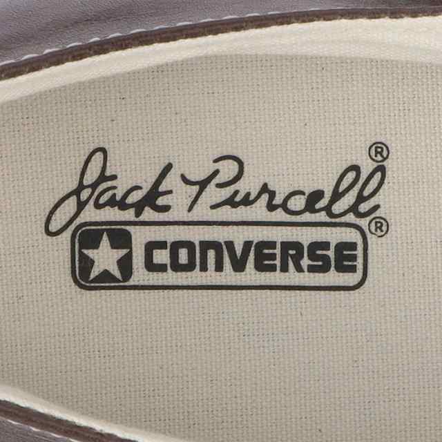 スニーカー メンズ レディース シューズ/ジャックパーセル JACK PURCELL オリーブグリーンレザー/ローカット 靴 ブラウン  converse e.c.lab（イーシーラボ） ユニセックス おしゃれ コンバース くつ サステナブル/3330095｜au PAY マーケット