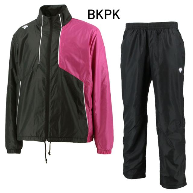 ウインドブレーカー 上下 メンズ/デサント DESCENTE 裏起毛 ジャケット パンツ セットアップ/トレーニング スポーツウェア 男性 上下組/秋冬 保温 防風 はっ水 移動着/DAT3264-DAT3264P ウインドアップウェア上下セット
