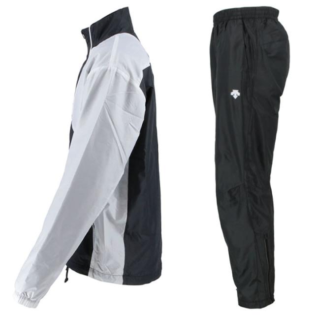 ウインドブレーカー 上下 メンズ/デサント DESCENTE 裏起毛 ジャケット パンツ セットアップ/トレーニング スポーツウェア 男性 上下組/秋冬 保温 防風 はっ水 移動着/DAT3264-DAT3264P ウインドアップウェア上下セット
