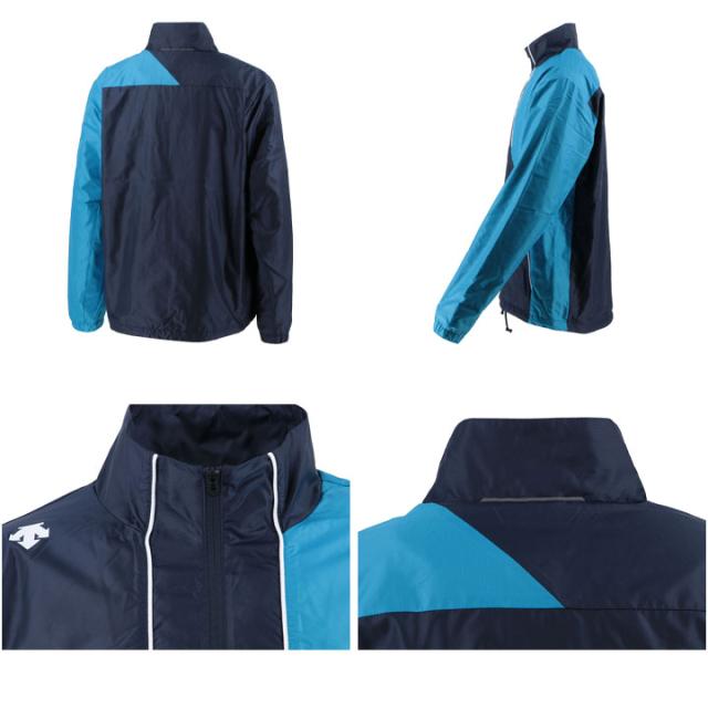 ウインドブレーカー 上下 メンズ/デサント DESCENTE 裏起毛 ジャケット パンツ セットアップ/トレーニング スポーツウェア 男性 上下組/秋冬 保温 防風 はっ水 移動着/DAT3264-DAT3264P ウインドアップウェア上下セット