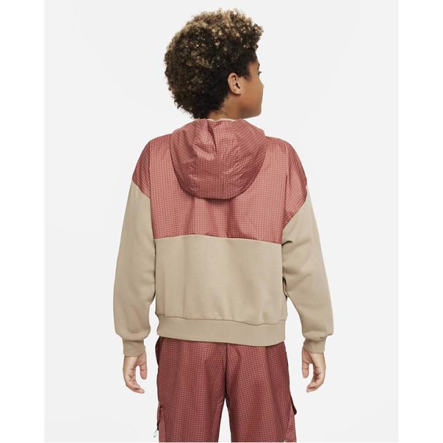 ナイキ キッズ ジュニア 130-160cm 子供服/アウトドア プレー1/2ジップ