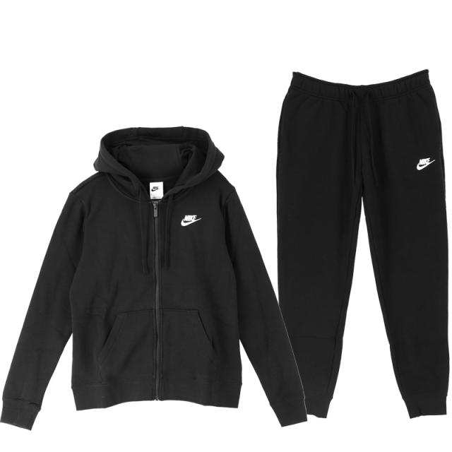 スウェット 上下 レディース ナイキ Nike 裏起毛 フルジップフーディ ジョガーパンツ セットアップ スポーツウェア 黒 ブラック 上下組 の通販はau Pay マーケット Apworld