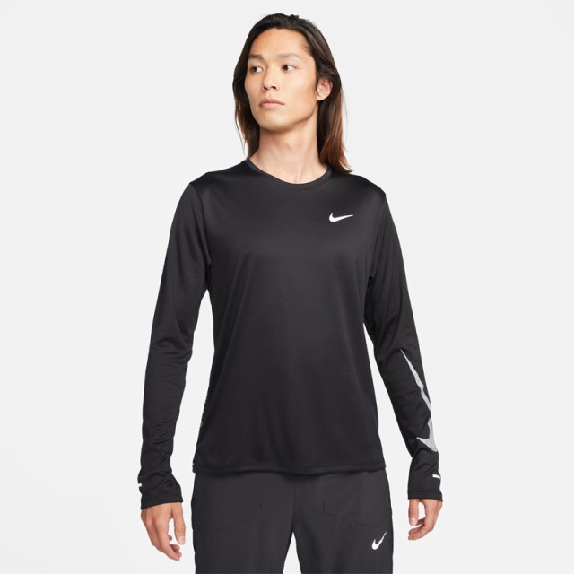 ランニングウェア メンズ Tシャツ 長袖/ナイキ NIKE Dri-FIT マイラー