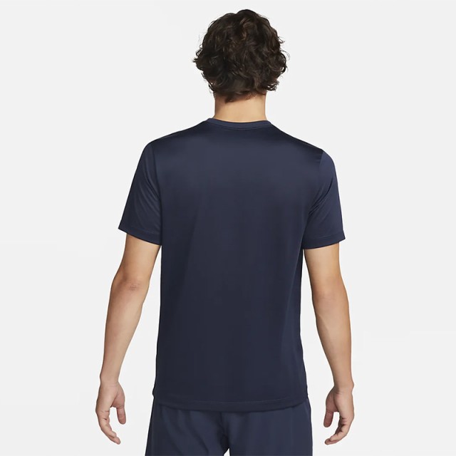 半袖 Tシャツ メンズ ナイキ NIKE Dri-FIT/スポーツウェア トレーニング フィットネス ランニング ジム/男性 速乾 紺色 ネイビー  トップ｜au PAY マーケット