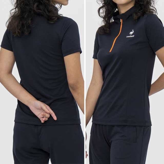 ルコック ハーフジップ 半袖シャツ レディース/le coq sportif トレーニング スポーツウェア 吸汗速乾 ランニング ジム 女性 トップス  デの通販はau PAY マーケット - APWORLD | au PAY マーケット－通販サイト