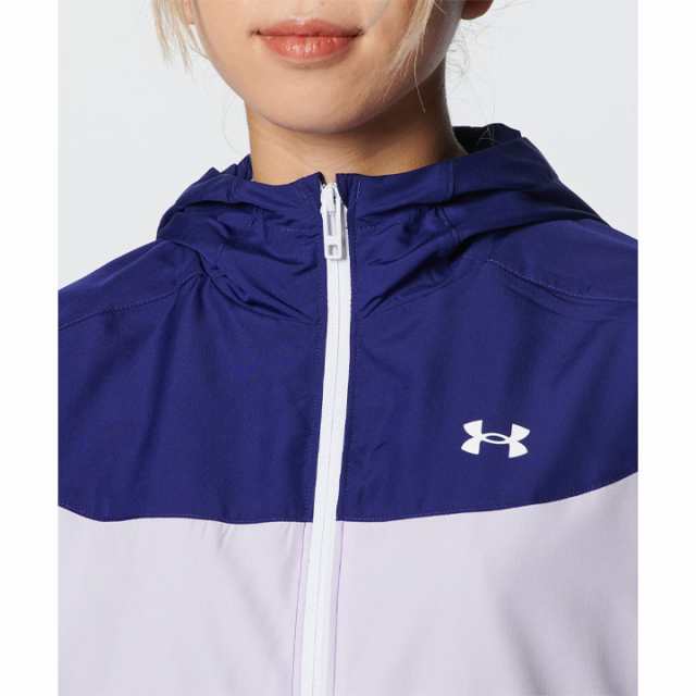 アンダーアーマー ウインドブレーカー レディース UNDERARMOUR ウーブン ジャケット 裏メッシュ/トレーニング スポーツウェア アウター  ｜au PAY マーケット