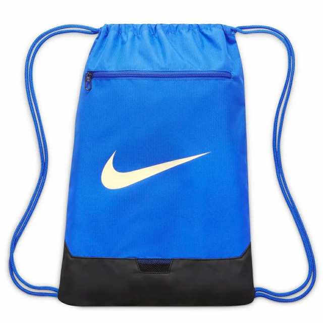 ナップサック ジムサック 18L バッグ ナイキ NIKE ブラジリア ドローストリング 9.5/スポーツバッグ リュック サブバッグ ブルー 青 鞄  ｜au PAY マーケット