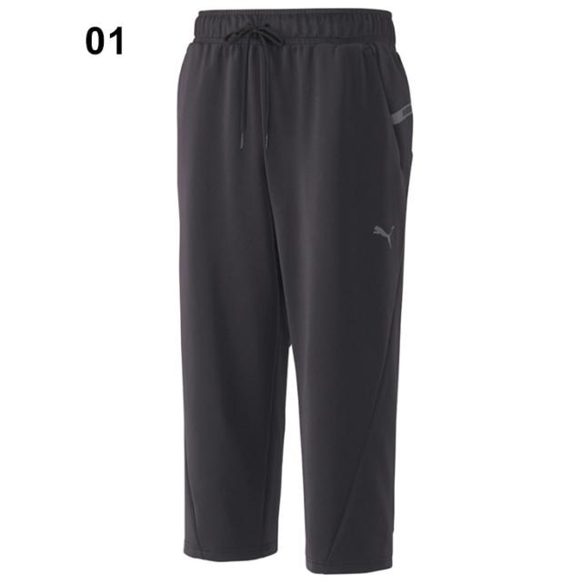 プーマ トレーニングパンツ 7分丈 メンズ PUMA ニット 3/4パンツ