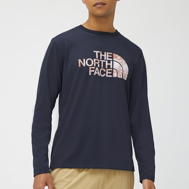 長袖 Tシャツ メンズ ノースフェイス THE NORTH FACE プリントT ロゴ