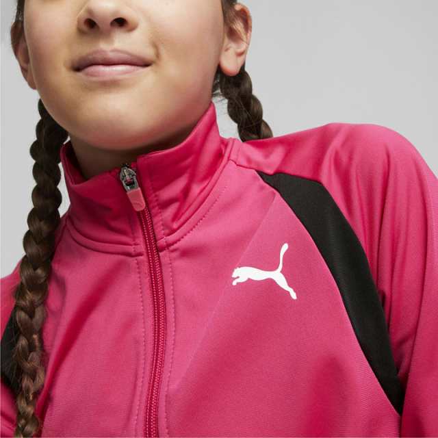 プーマ ジャージ 上下 キッズ 女の子 PUMA トリコット ジャケット