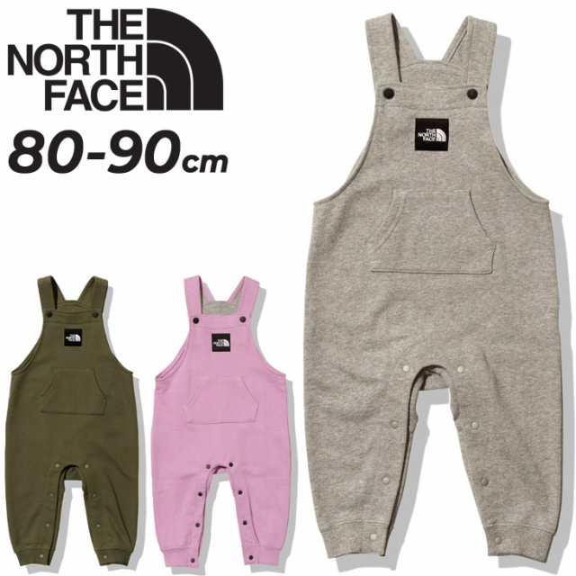 ノースフェイス ベビーウェア オーバーオール THE NORTH FACE 80cm 90cm スウェット オーガニックコットン 男の子 女の子  子ども 赤ちゃ｜au PAY マーケット