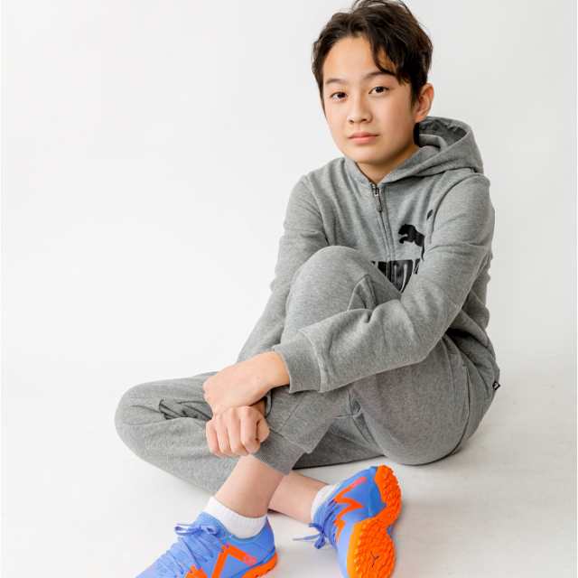 スウェット 上下 キッズ 120-160cm 子供服 プーマ PUMA フルジップ