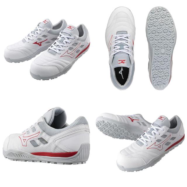ミズノ 作業靴 くつ クツ 3E相当 安全靴 くつ クツ メンズ ひも靴 くつ クツ mizuno オールマイティ TD 2 11L 紐/ローカット 軽量 普通作業用 ワーキングシューズ 男性 WORKD 仕事 プロテクティブスニーカー JSAA A種 合格認定/F1GA2300_15