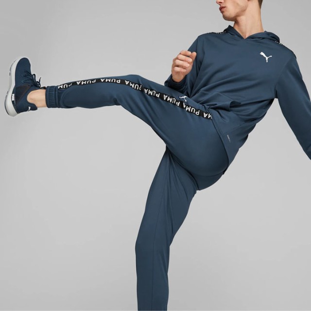 PUMA ブラックパンツ ジャージ 裏起毛 プーマ | engautomacao.com.br