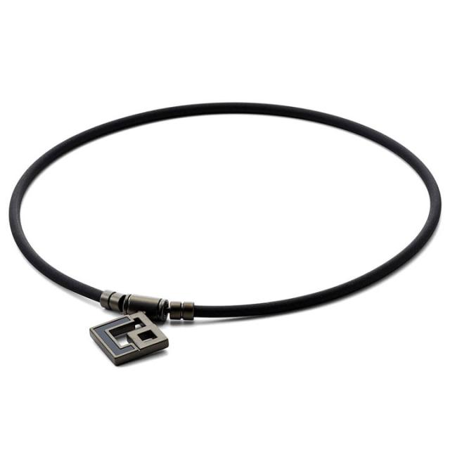 【正規販売店】コラントッテ 磁気ネックレス メンズ レディース Colantotte TAO ネックレス AURA（アウラ） マットブラック 健康アクセサリー 首肩の血行改善 首のコリ 肩コリ おしゃれ ボディケア 医療機器 ABARW【返品不可】_3