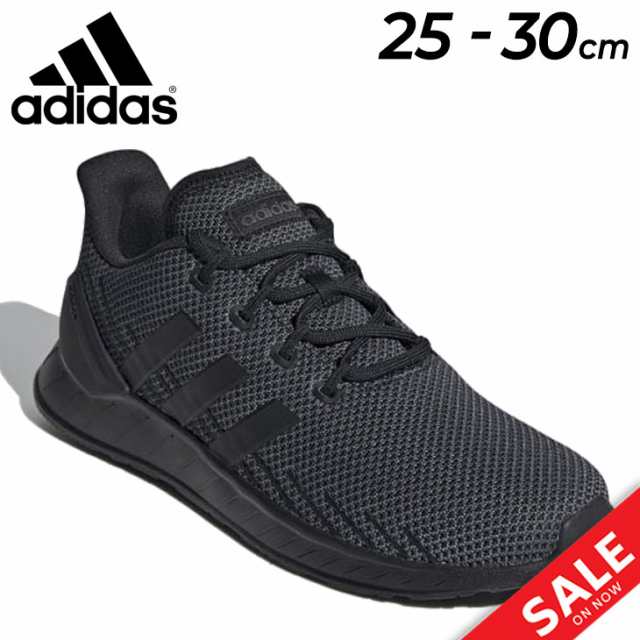 アディダス メンズ スニーカー adidas QUESTAR FLOW NXT M ローカット スポーツ 通学 デイリー 黒 ブラック 靴 男性用  紳士 くつ/FY9559｜au PAY マーケット