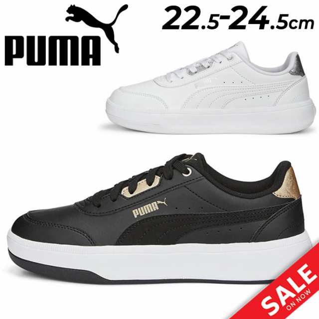 プーマ スニーカー レディース PUMA トリ メタリック スポーツ コート