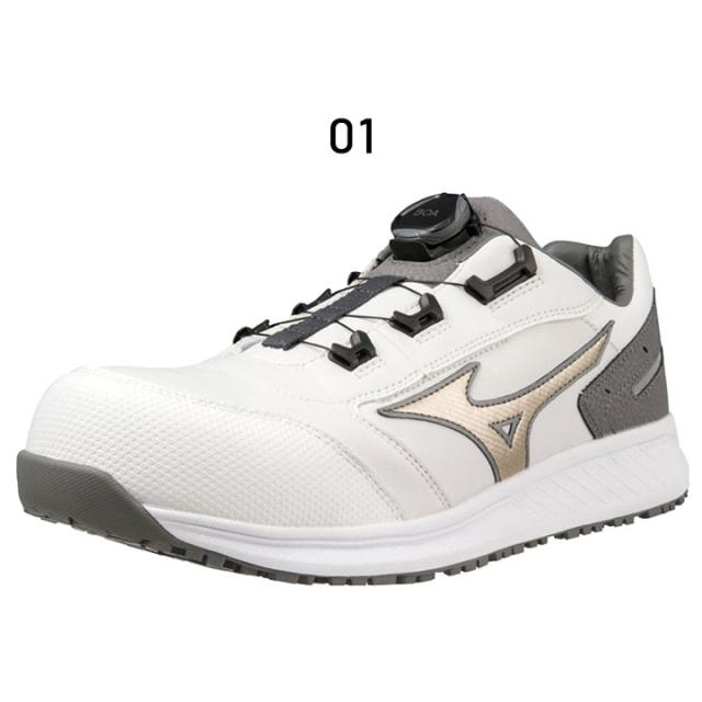 ミズノ 作業靴 くつ 防塵タイプ 3E相当 メンズ ワーキングシューズ 安全靴 くつ mizuno オールマイティSU51L BOA ローカット 普通作業用 男性 WORKD 仕事 プロテクティブスニーカー JSAA A種 合格認定/F1GA2317 ミズノ 作業靴 くつ 防塵タイプ 3E相当 メンズ ワーキングシューズ