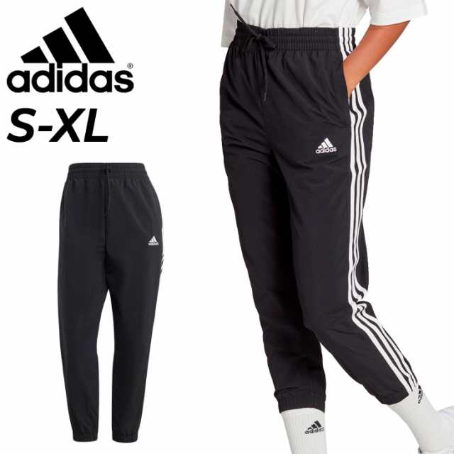 アディダス 7分丈 クロップドパンツ レディース adidas ウーブン