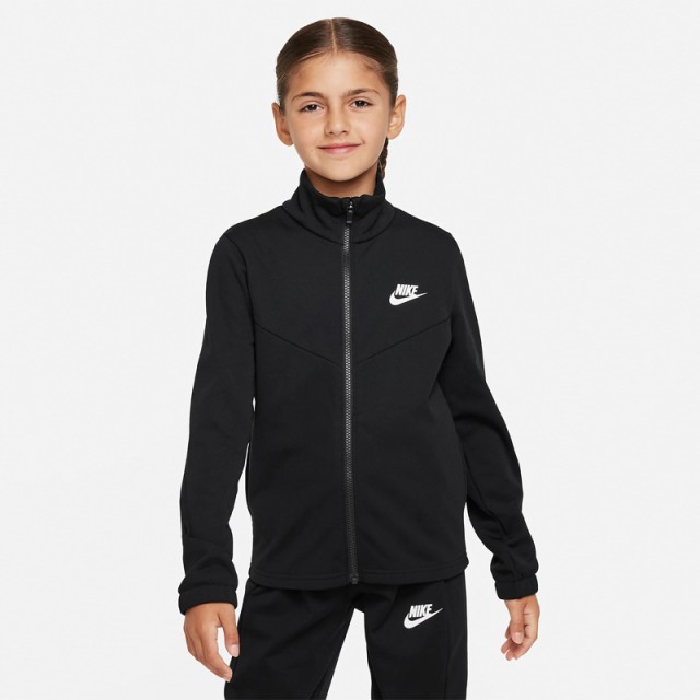 ナイキ キッズ ジャージ 上下 NIKE ジュニア トラックスーツ 子供服 130-160cm 子ども ジャケット パンツ セットアップ 黒 ブラック  上下｜au PAY マーケット