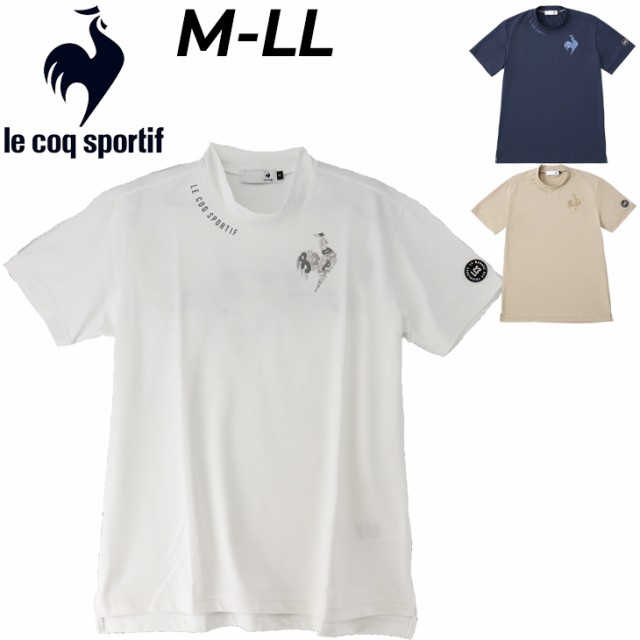 ルコック ゴルフウェア メンズ 半袖シャツ le coq sportif golf モック