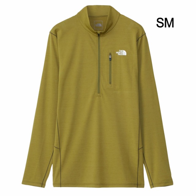 ノースフェイス 長袖 ジップシャツ メンズ THE NORTH FACE 抗菌防臭 速