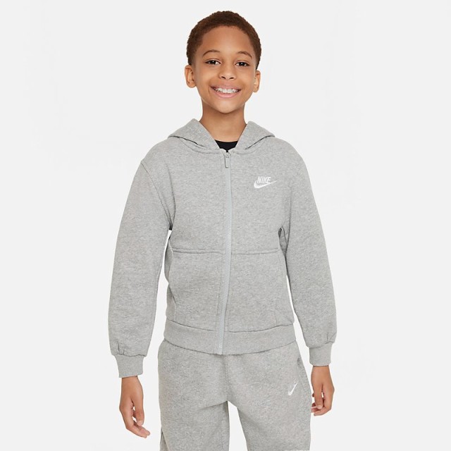 ナイキ キッズ スウェット 上下 NIKE ジュニア フルジップパーカー ロングパンツ セットアップ 上下組 130-160cm 子供服 グレー  フレンチの通販はau PAY マーケット - APWORLD | au PAY マーケット－通販サイト