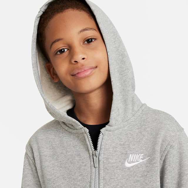 ナイキ キッズ スウェット 上下 NIKE ジュニア フルジップパーカー ロングパンツ セットアップ 上下組 130-160cm 子供服 グレー  フレンチの通販はau PAY マーケット - APWORLD | au PAY マーケット－通販サイト