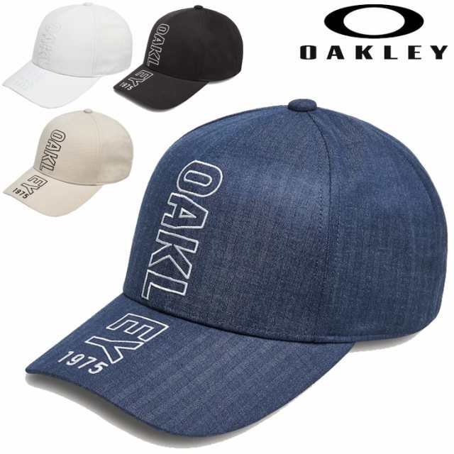 オークリー 帽子 スポーツキャップ メンズ レディース OAKLEY 抗菌防臭 吸汗速乾 トレーニング ランニング ゴルフ テニス 黒 白 青  ブラ｜au PAY マーケット