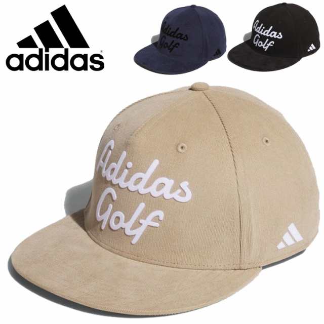 アディダス ゴルフキャップ メンズ 帽子 adidas GOLF コーデュロイ