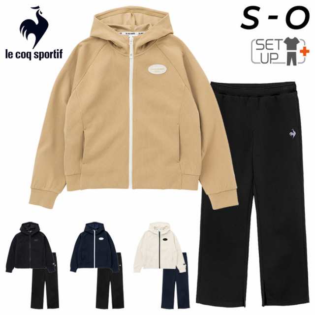 ルコック レディース スウェット 上下 lecoq sportif ヘランカ フード