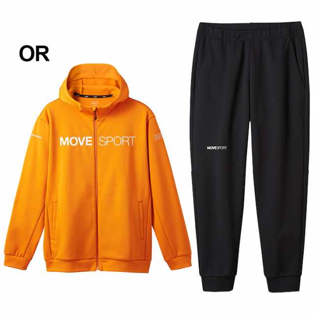 デサント スウェット 上下メンズ DESCENTE MOVESPORT 裏起毛 フーディ