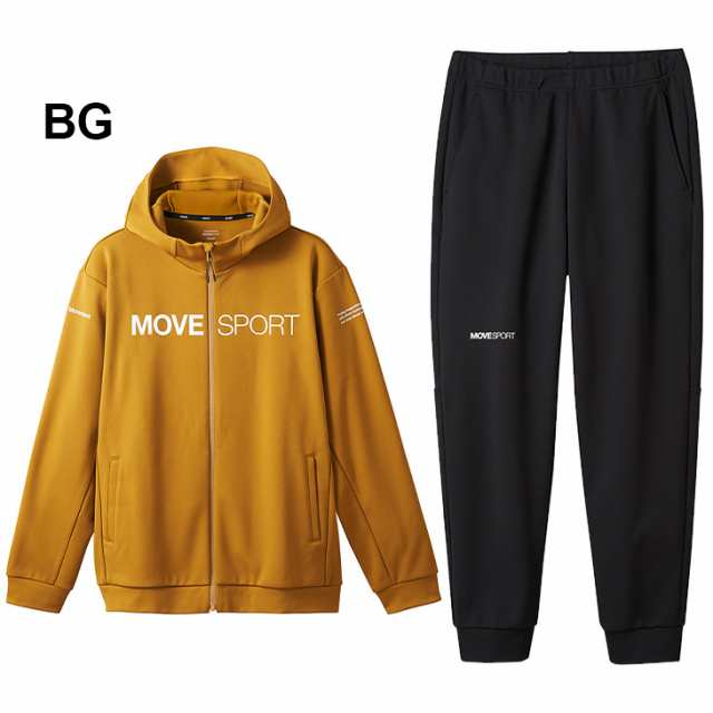 デサント スウェット 上下メンズ DESCENTE MOVESPORT 裏起毛 フーディ 