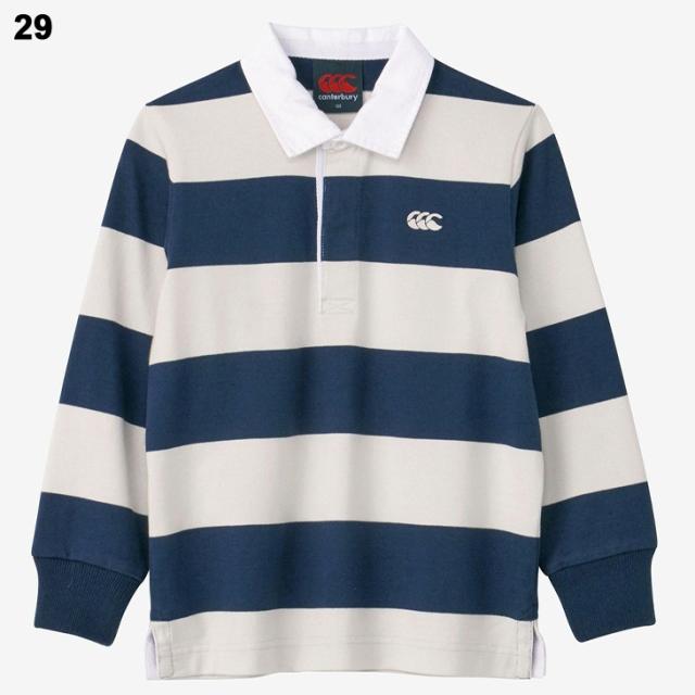 Canterbury  カンタベリーラガーシャツ長袖　太ボーダー　 1980年代 古着 90年代 カンタベリー CANTERBURY ボーダー柄 長袖 ラガー