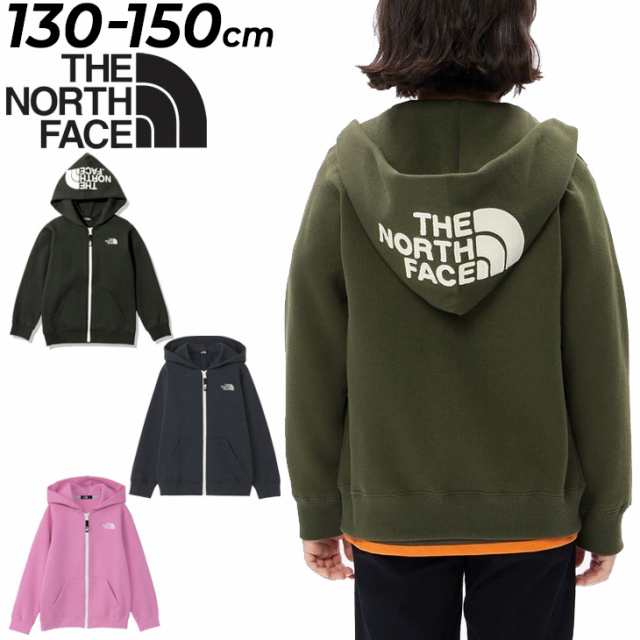 ノースフェイス キッズ パーカー スウェット 130-150cm 子供服 THE 