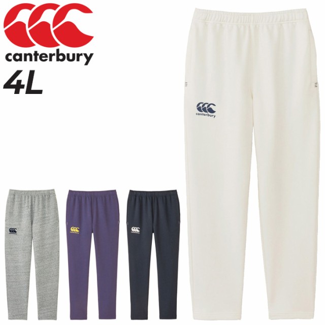 カンタベリー スウェットパンツ 4L メンズ 大きいサイズ canterbury 9分丈 テーパード ロングパンツ ビッグサイズ ラグビー スポーツウェ