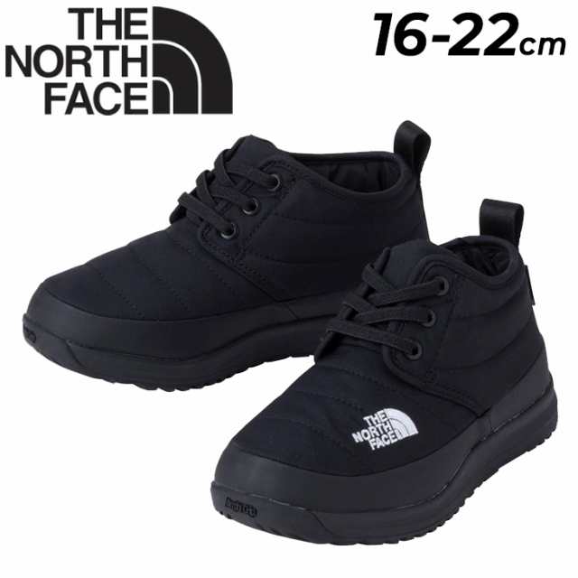 ノースフェイス キッズシューズ 16-22cm 子供靴 THE NORTH FACE ヌプシ オンボード ウォータープルーフ チャッカ はっ水 防水 中綿入り