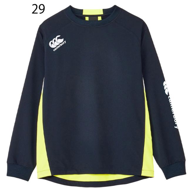 カンタベリー トレーニングシャツ 4L 5L 6L メンズ 大きいサイズ canterbury プラクティス プルオーバー ビッグサイズ 長袖ピステ ラグビー スポーツウェア ウエア はっ水 男性用 ラガー ブランド トップス メンズウェア アパレル/RG73703B_3