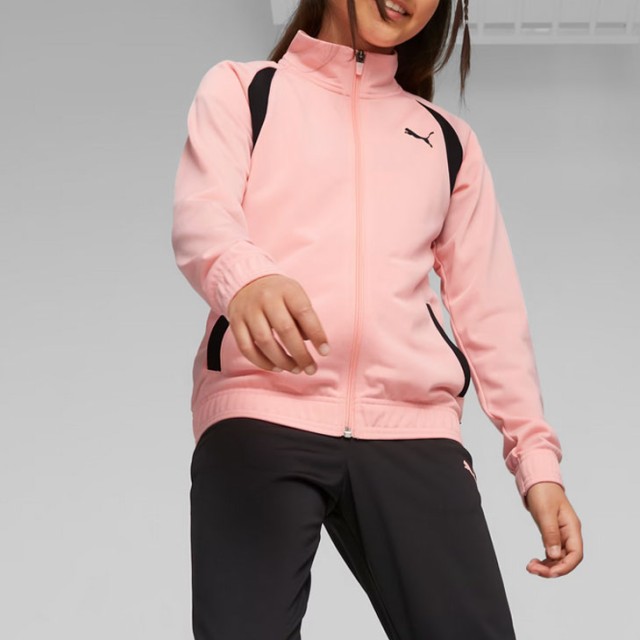 プーマ キッズ 女の子 ジャージ 上下 PUMA ポリ トリコット ジャケット