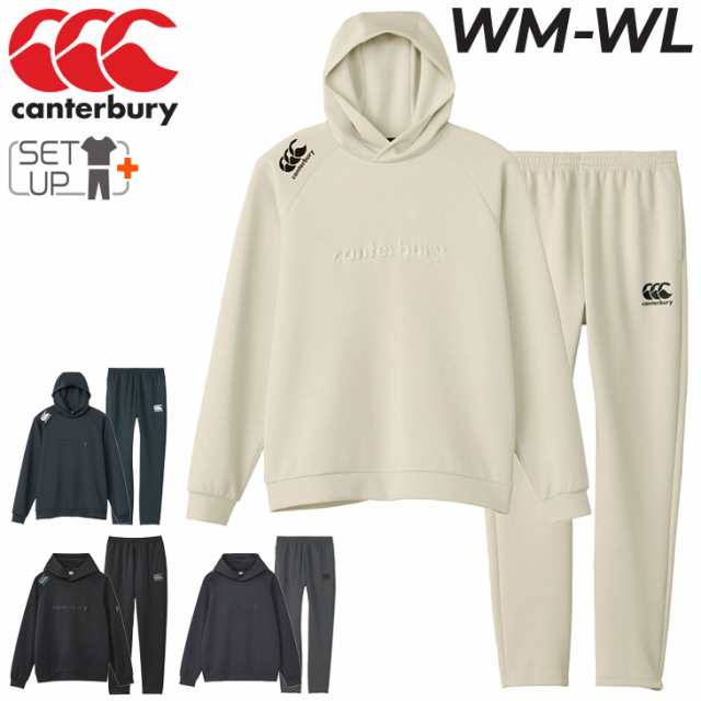 カンタベリー スウェット 上下 レディース canterbury RUGBY プル ...