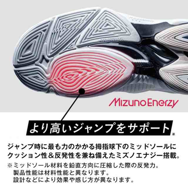 ミズノ バレーボールシューズ 2E相当 ミッドカット 当店