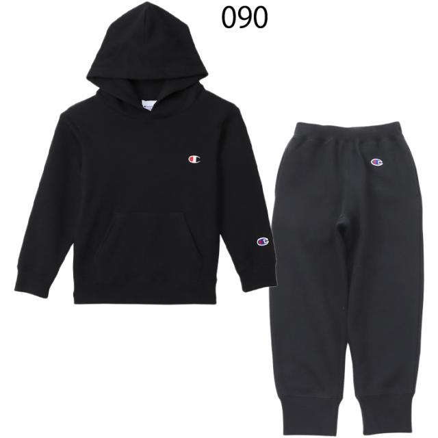 チャンピオン キッズ スウェット 上下 130-160cm 子供服 Champion プルオーバーパーカー ロングパンツ セットアップ 裏毛 スウェットシャツ スウェットパンツ 上下組 キッズウェア スエット 子ども こども スポーツ ルームウェア ブランド アパレル/CK-Y101-CK-Y201_3