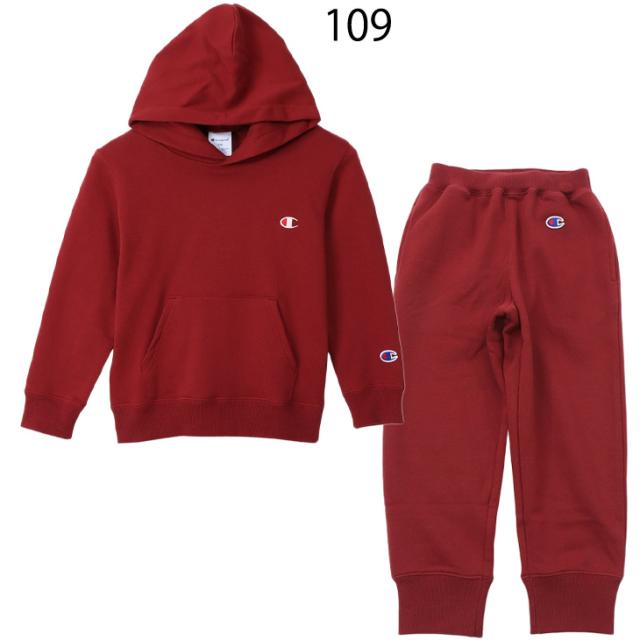 チャンピオン キッズ スウェット 上下 130-160cm 子供服 Champion プルオーバーパーカー ロングパンツ セットアップ 裏毛 スウェットシャツ スウェットパンツ 上下組 キッズウェア スエット 子ども こども スポーツ ルームウェア ブランド アパレル/CK-Y101-CK-Y201_5
