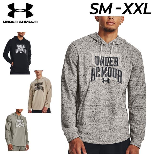 アンダーアーマー パーカー 長袖 スウェット メンズ UNDERARMOUR プルオーバー フーディ パーカ 吸汗速乾 トレーニング スポーツウェア ウエア 男性用 メンズパーカー メンズウェア スエット トレーナー フレンチテリー ブランド アパレル/1379766の通販は 6,545円